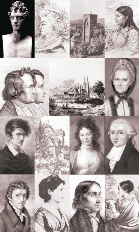 Bildteppich Marburger Romantiker